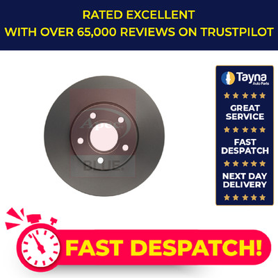 2x Brake Discs Pair Vented fits FORD FOCUS Mk2 1.8 Front 06 to 12 278mm Set New