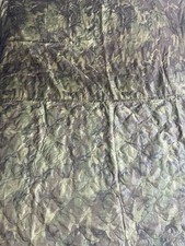 Genuine Us Army Erdl Vietnam Poncho Liner Blanket Woobie