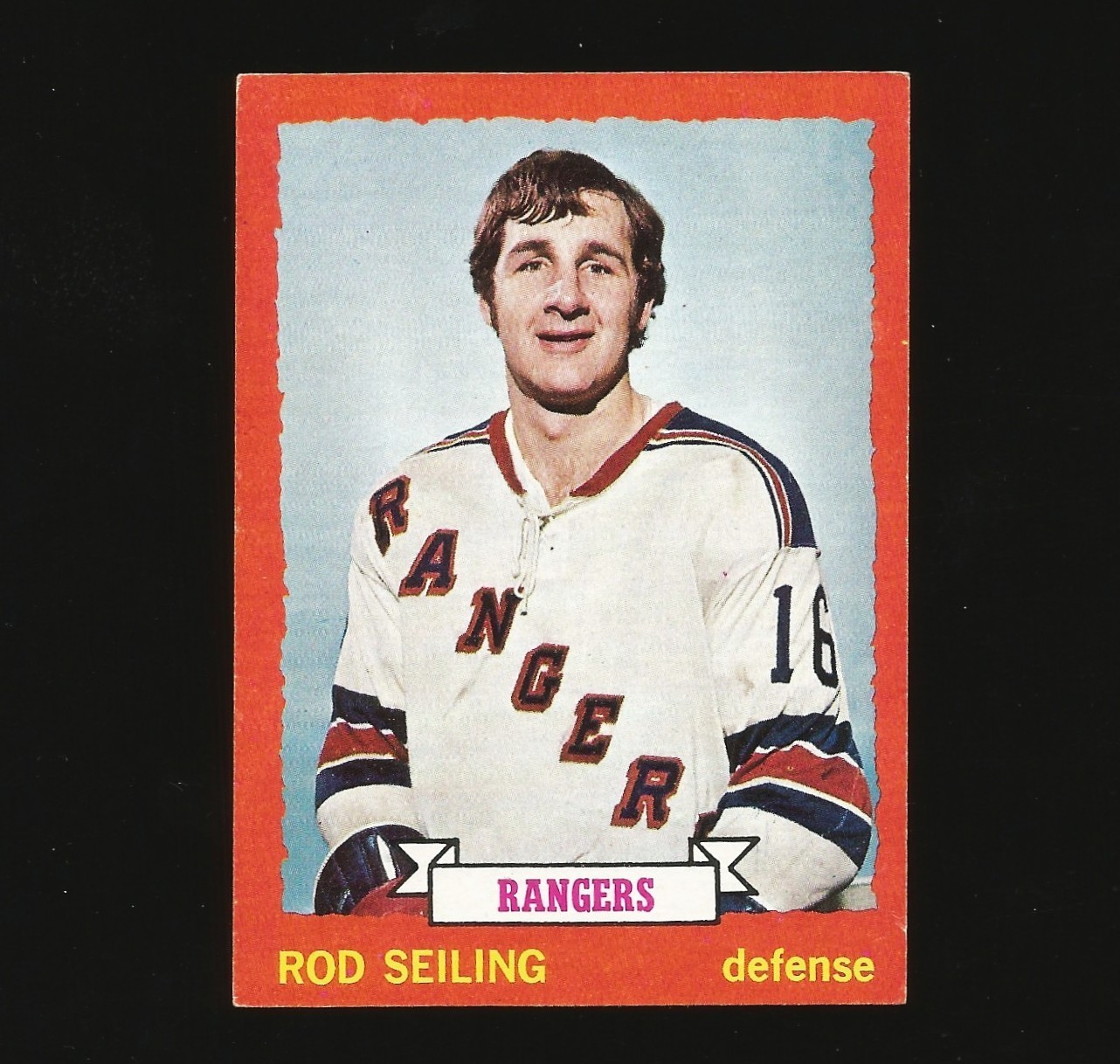Rod Seiling #9 Hockey Cards 1973 Topps trading card — raw and PSA graded price guide