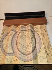 Harry Potter Wand with Hogsmead and Diagon Alley Map