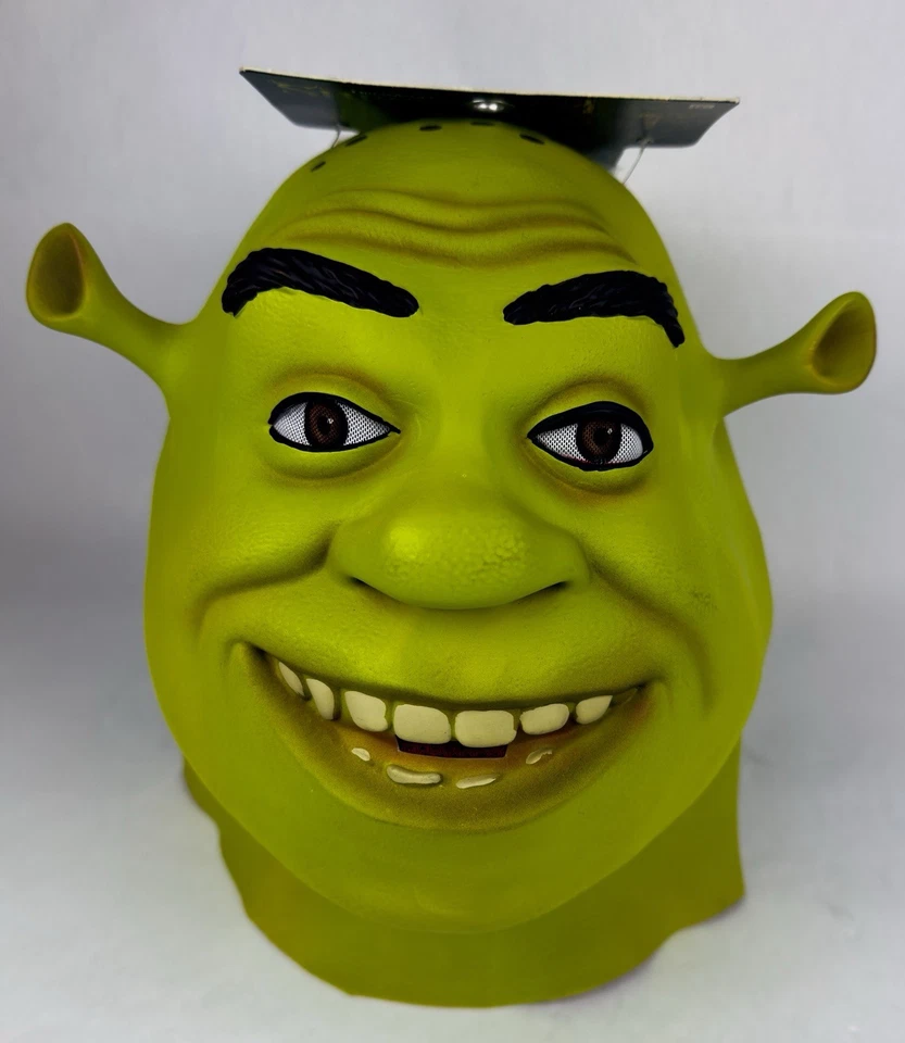 Spirit Halloween Shrek Full Costume Cosplay Mask w/ Hands OSFM BRAND NEW - Image 2 of 4
