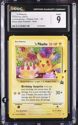 ______'s Pikachu 24/53 Celebrations: Classic Collection Holo for