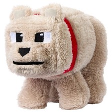 Minecraft Dennis Wolf Plush 20cm new with tags