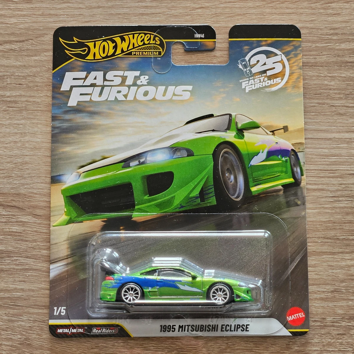 Hotwheels fast and furious Mitsubishi eclipse 1/5 - Jeux & Jouets