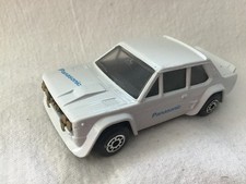 MATCHBOX SUPERFAST BULGARIAN ISSUE FIAT ABARTH WHITE " PANASONIC "