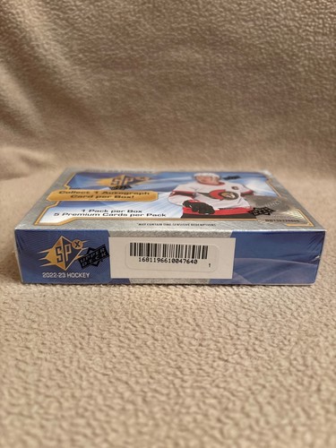 2022-23 Upper Deck SPx NHL Hockey Hobby Box - Factory Sealed - Picture 6 of 6