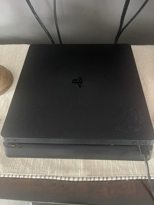 Sony PlayStation 4 Slim 1TB Console - Jet Black - COMES WITH ALL CORDS