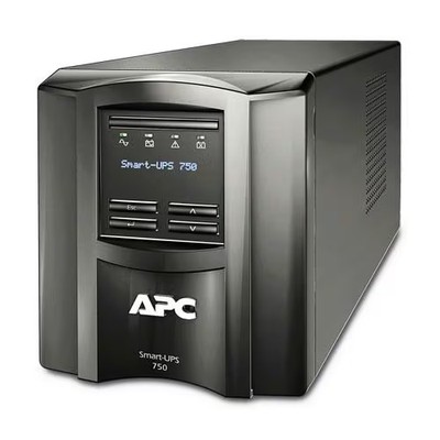 APC Smart UPS SMT750IC, 750VA, 6x C13, AVR, Display, SmartConnect + Slot, Übe...