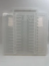 Sulky Thread Storage Organizer Spool Holder Sewing Case Craft Clear Plastic 