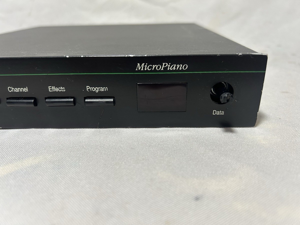 Kurzweil MicroPiano KMP-1 MIDI Sound Module Black For Parts/Repair