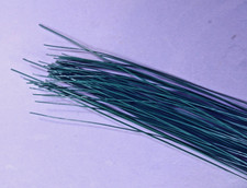 55 pcs Dark Green Floral Wire 18" long 20 Gauge Flower Arranging Crafts Wreaths
