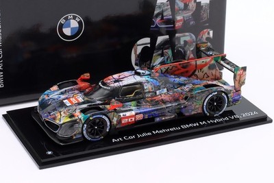 BMW M Hybrid V8 #20 24h LeMans 2024 Art Car Julie Mehretu 1:43 Norev