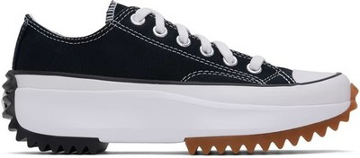 Converse Run Star Hike Low top men's Sneakers 168816C black Canvas