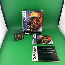 The Lion King Simba's Mighty Adventure (Nintendo Game Boy Color) COMPLETE (T14)