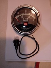 Vintage Stewart Warner Green Line Rpm Tachometer
