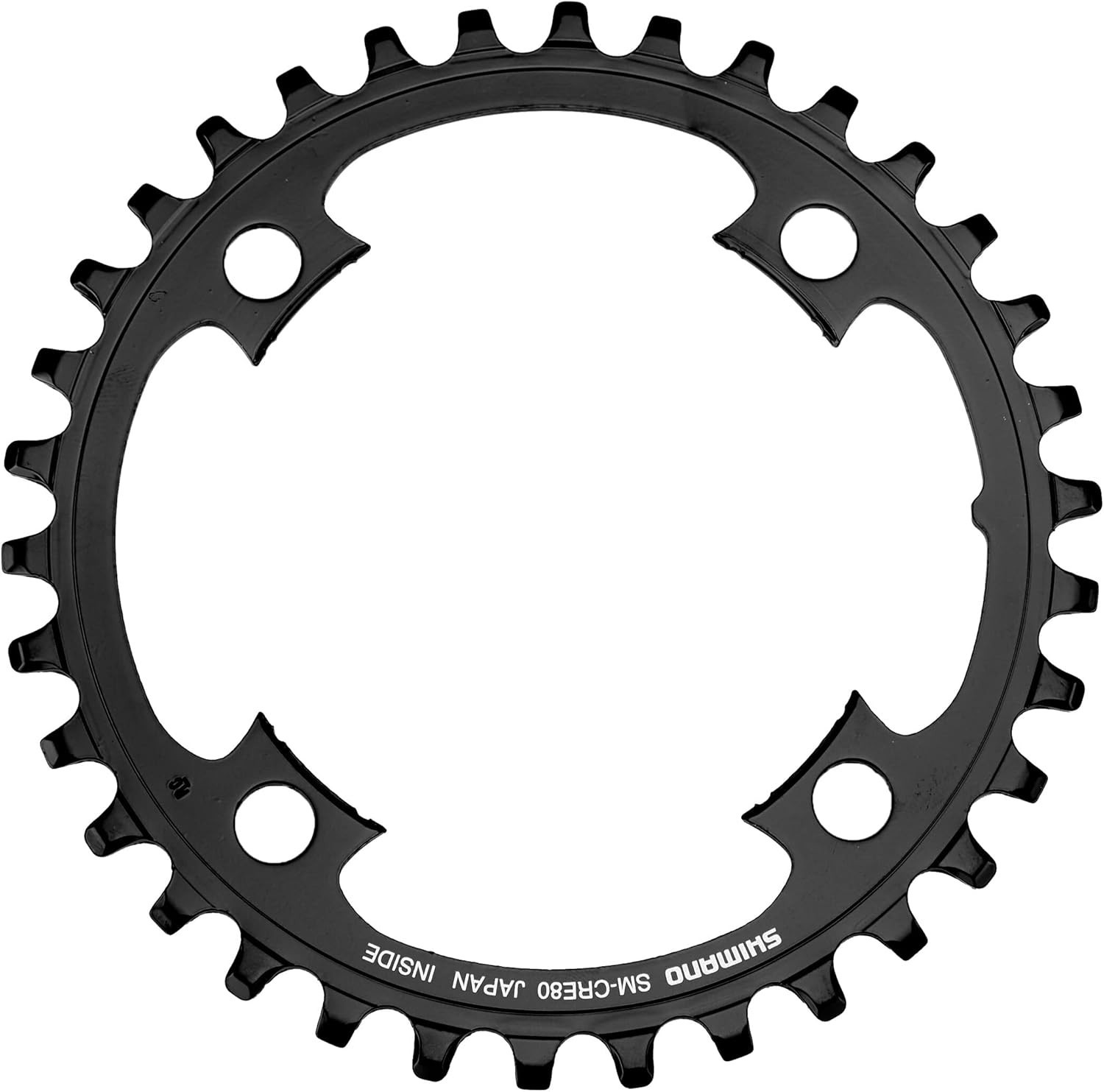 NEW Shimano Spares STEPS SM-CRE80/SM-CRE80-B 34T 10/11 Speed Chainring - Black