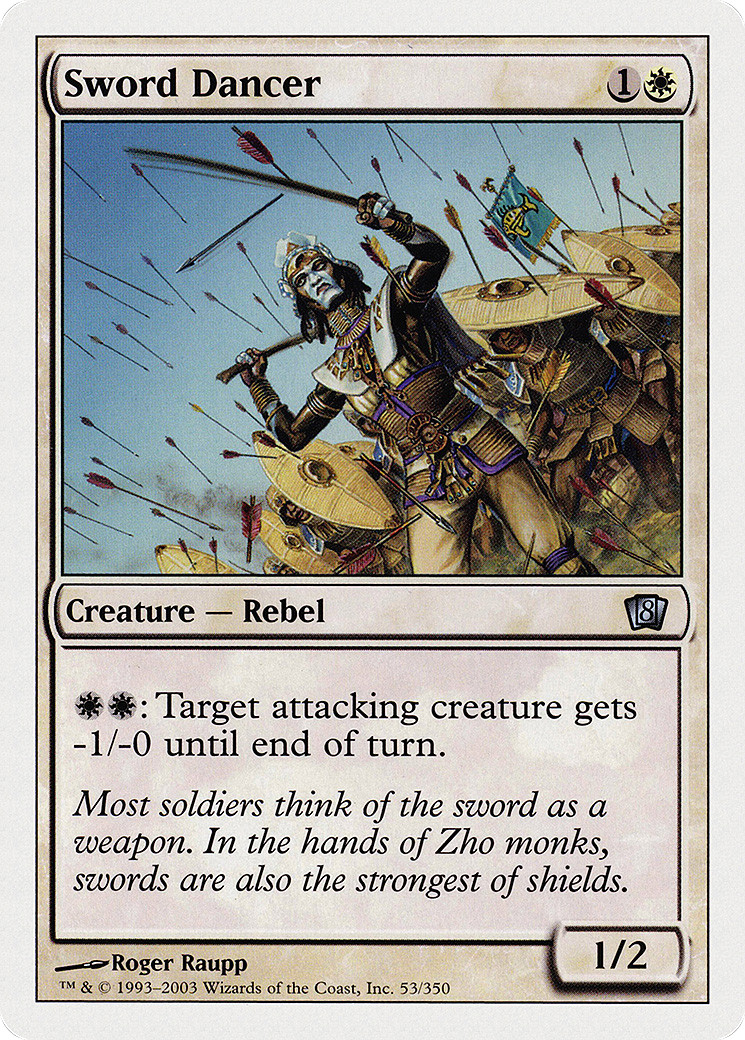 Sword Dancer #53 (LP) 8th Edition 8ED Magic MTG