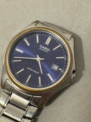 CASIO QUARZ HERRENUHR ANALOG  KLASSISCH ELEGANT JAPAN