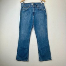 Vintage Calvin Klein Women's Jeans Bootcut Blue Denim size 10 2000's Y2K