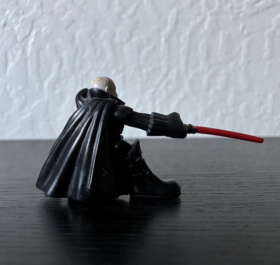 RARO EMPERADOR PALPATINE Y DARTH VADER SIN MÁSCARA STAR WARS HÉROES GALÁCTICOS JUGUETES Foto 3 de 4