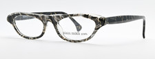 Occhiali Alain Mikli 2160 col 2013 vintage anni 90 cat eye acetato grigio lucido black S