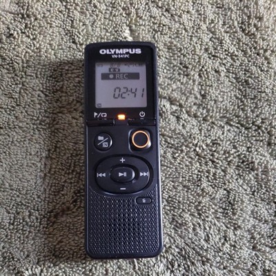 Olympus VN-541PC Digital Voice Recorder Tested Working Black