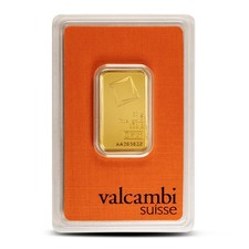 20 Gram Valcambi Gold Bar (New w/ Assay) 4467.78 per troy oz