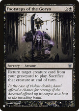 Footsteps of the Goryo (REGULAR) x1 - MTG The List PLST #SOK-68