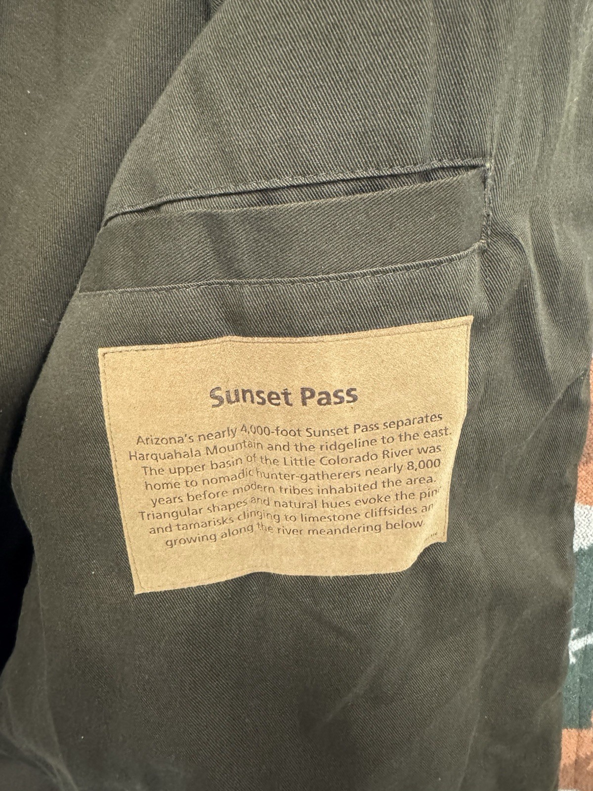 Pendleton Sunset Pass Navajo Wool Trucker Jacket … - image 4