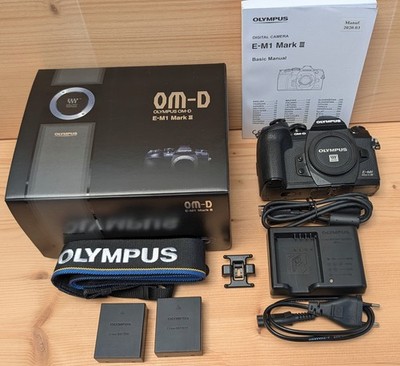 Olympus OM-D E-M1 EM1 Mark III, nur 3376 Auslösungen (MS), makellos - wie neu
