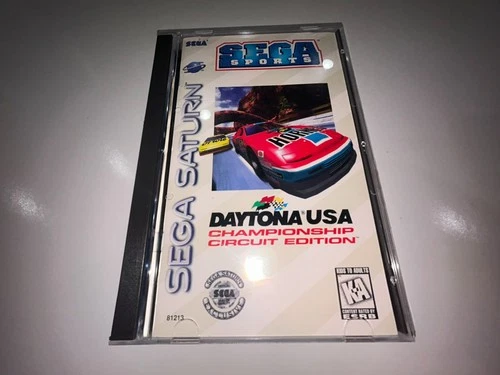 Daytona USA: Championship Edition (Sega Saturn) Complete w Reg Card New Case Exc