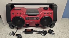 Sony ZS-H10CP CD Player CD-RW Boombox MP3 CD Playback Radio Headphone READ