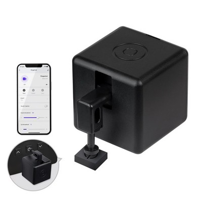 MOES Fingerbot Plus Smart Button Pusher No Wiring Switch, Upgrade with Black 