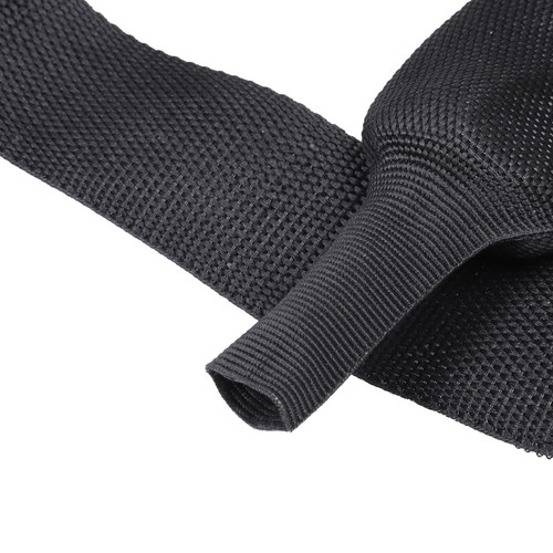 2 in 1 Heat Shrink Braided Sleeving Fabric Tubing-Perfectly fit Irregular Sha...