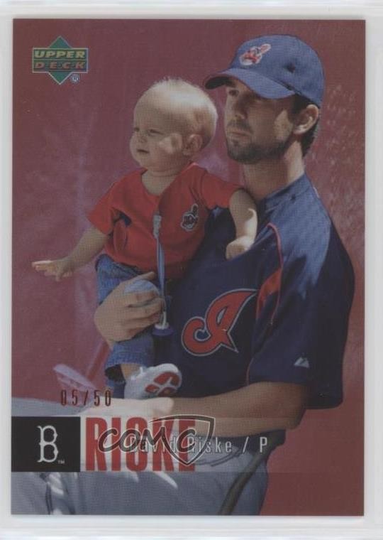 2006 Upper Deck Special F/X Red 5/50 David Riske #144 7v7