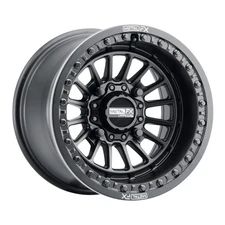 15x10 Metal FX Offroad Delta BEADLOCK Satin Black Wheel 4x156 (0mm)