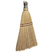 TOUGH GUY 34F931 Whisk Broom,10 in Handle L,8 in Face 34F931