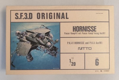 NITTO S.F.3.D ORIGINAL Hornisse P.K.41 + P.K.A AusfH1 1:20 1984 Vintage Kit OVP