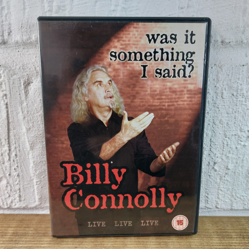 Billy Connolly Live - Was It Something I Said? (DVD, 2007) (2007)