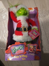 NEW Universal How The Grinch Stole Christmas Plush Pose N Play Pals Doll