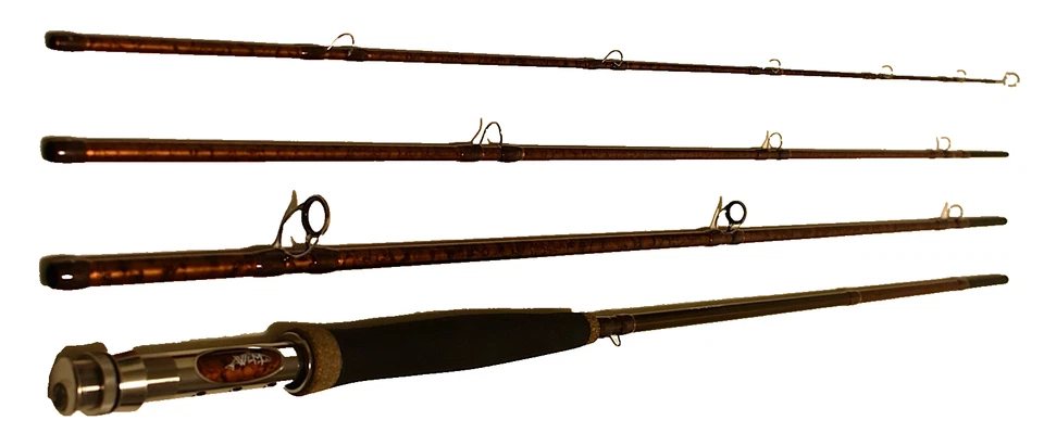 Wright &McGill WMSC954 Fly Rod 4 piece 9' 5wt S-Curve Gen 2 Minty - Image 4 of 4