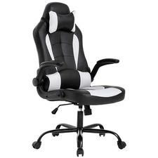 PC Gaming Chair Ergonomic Office Chair Desk Chair with Lumbar Support Flip Up...