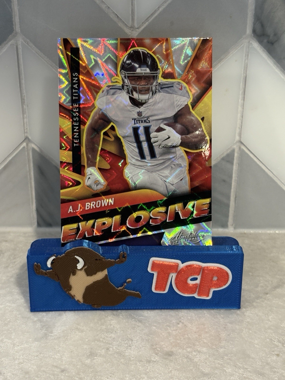 2021 Panini Absolute A.J. Brown Explosive Case Hit #E37