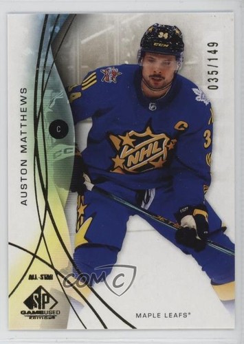2024-25 Upper Deck SP Game Used All-Stars Gold 35/149 Auston Matthews #132