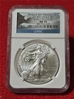 2014(S) American Silver Eagle ASE Dollar STRUCK AT SAN FRAN NGC MS 70 ER #T1297