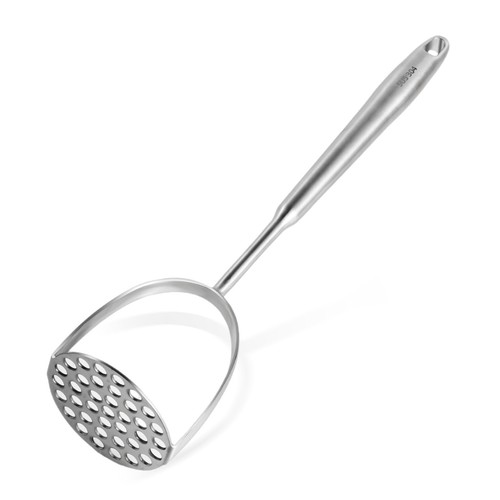 Potato Masher Stainless Steel,14Inch Long handle Potato Smasher, Mashed Potat...