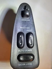 93 94 95 96 97 FORD PROBE DRIVER MASTER WINDOW SWITCH W/ TRIM & MIRROR CONTROLS
