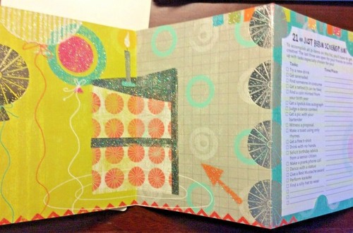 Hallmark, WOW-Alter 21 GEBURTSTAGSKARTE, 21. Happy Comic, ""Ein Abenteuerbuch"" 6 Seiten - Bild 9 von 11