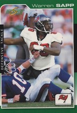 2000 Score Warren Sapp Tampa Bay Buccaneers #194 {BOX 21}