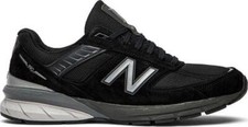 Size 15 - New Balance 990v5 Made In USA Black